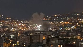 Israel volvió a violar la tregua y bombardeó Beirut