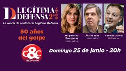 altText(Legítima Defensa 2da. Dosis, domingo 25 de junio 2023)}