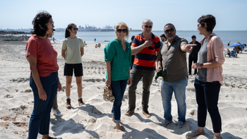 IM inició la reconstrucción de dunas en playa del Cerro.