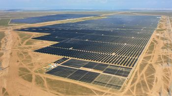 Proyecto fotovoltaico Qinghai, China. Generación de energía total 4,608,500 MWh.