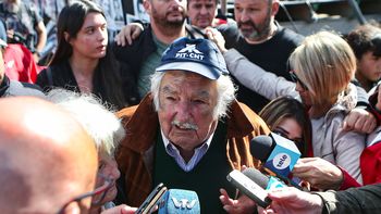 José Mujica habló luego del acto por el 1° de Mayo