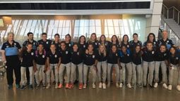 altText(La selección femenina sub 20 viajó a jugar el Sudamericano en Argentina)}