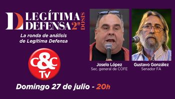 Legítima Defensa 2da. Dosis - Domingo 27 de Julio 2025