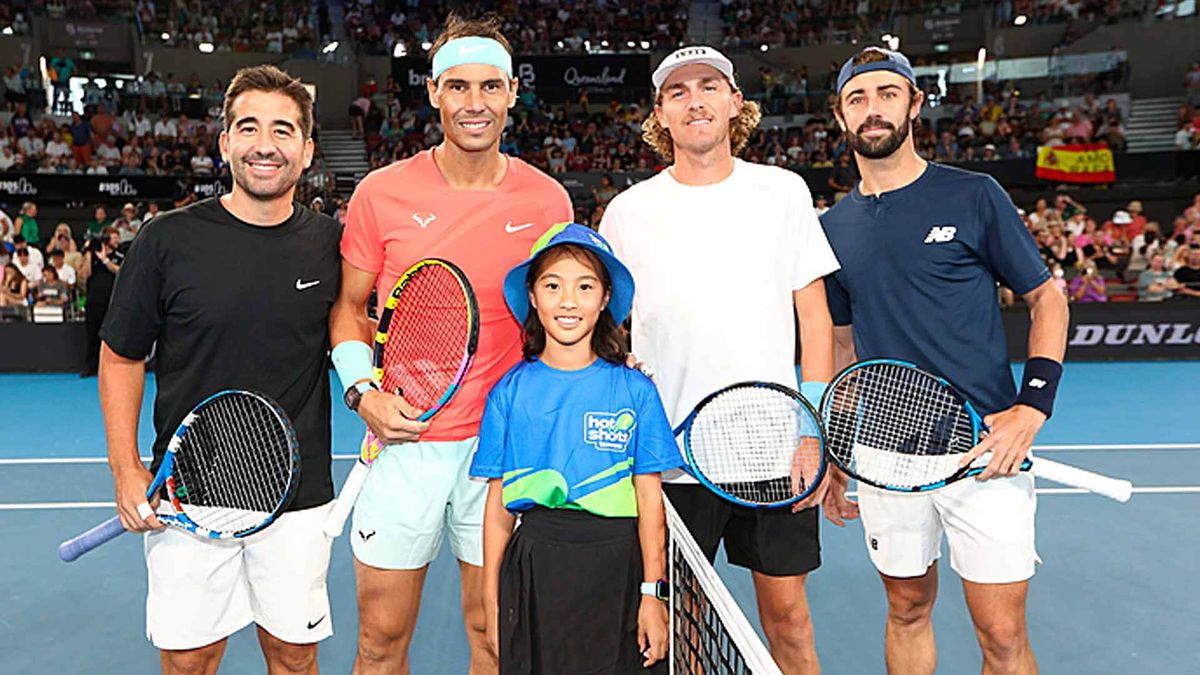 Rafael Nadal perdió en dobles y conoce a su rival en singles