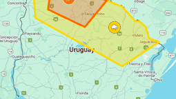 altText(Inumet advierte posibles tormentas fuertes en siete departamentos este domingo)}