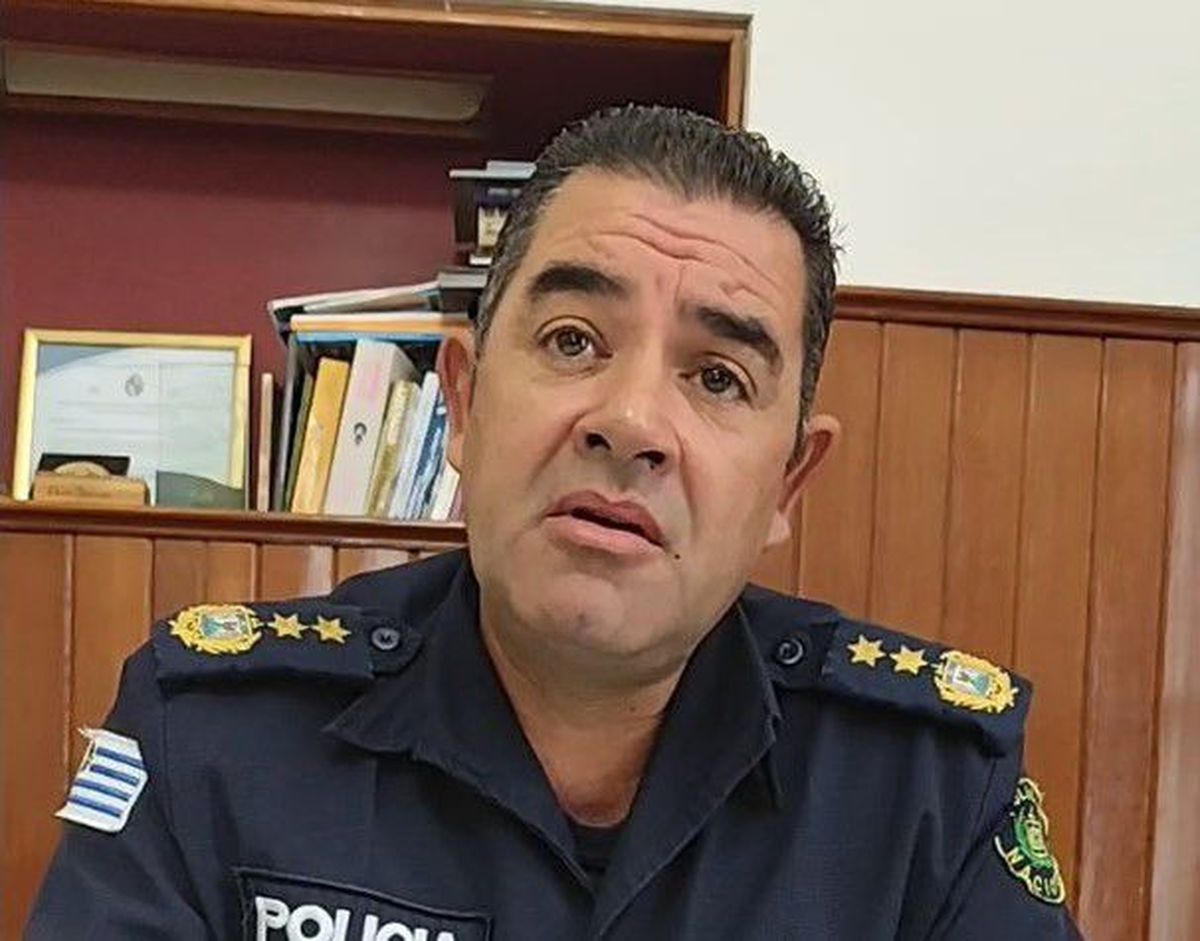 Jefe de Polic&iacute;a de Tacuaremb&oacute; John Saravia.