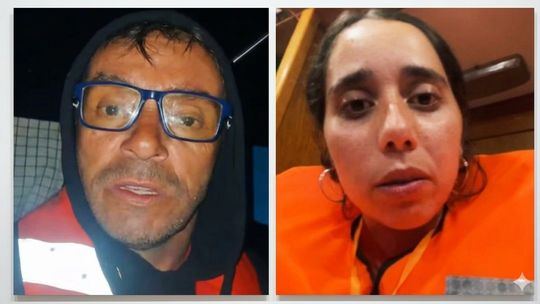 Jorge Vignolo y Daniela Lopes, parte de la delegación uruguaya en la Flotilla, están siendo interceptados por lanchas rápidas y buques militares en aguas internacionales.&nbsp;