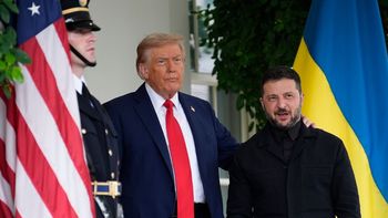 Trump recibió a Zelenski.