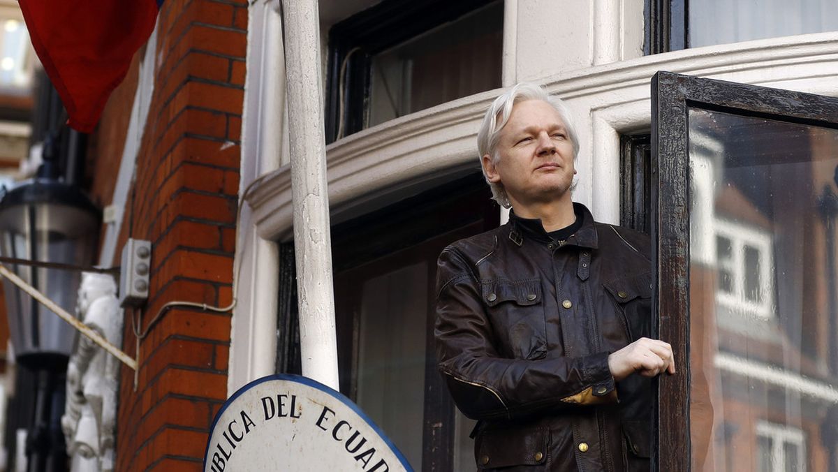 Espionaje a Assange por la CIA en la Embajada de Ecuador en Londres.
