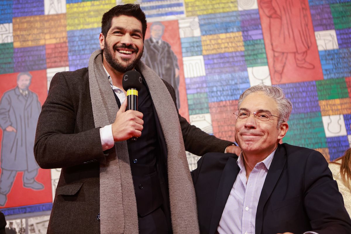 Andr&eacute;s Ojeda y Robert Silva.