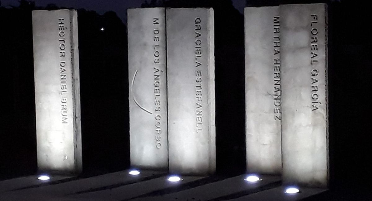 Memorial por ls fusilamientos de Soca en Canelones.