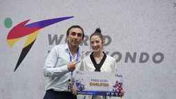 altText(Taekwondista María Sara Grippoli se clasificó a los Juegos Olímpicos)}
