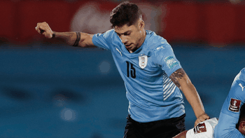 Fede Valverde aclaró su agachada en foto con Lacalle