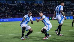 altText(Sudamericano sub 20: Argentina aplastó a Brasil)}