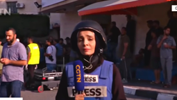 altText(Corresponsal de CGTN rompe en llanto al relatar el horror en Gaza )}