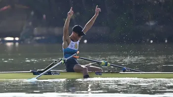 Felipe Klüver le dio la medalla de oro a Uruguay en el Mundial de China.