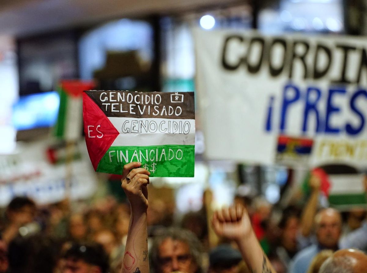 Movilizaci&oacute;n por Palestina. Fotograf&iacute;a: Meri Parrado