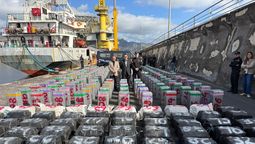 Las casi 10 toneladas de cocaína incautadas en Tenerife (España).