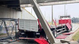 altText(Rotura de puente: multas y denuncia penal para los responsables del camión que impactó)}