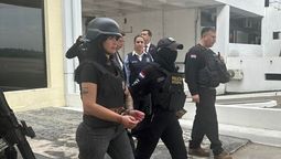 Gianina García Troche cumple prisión preventiva en una cárcel militar de Paraguay.