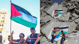 Lamine Yamal, la joven estrella del Barcelona FC, levantó con valentía una bandera de Palestina. En Gaza le hicieron un homenaje.&nbsp;