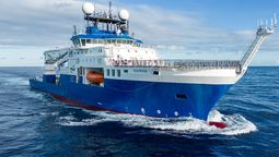 altText(Zarpa desde Montevideo el Falkor, rumbo a una inédita exploración del océano uruguayo)}