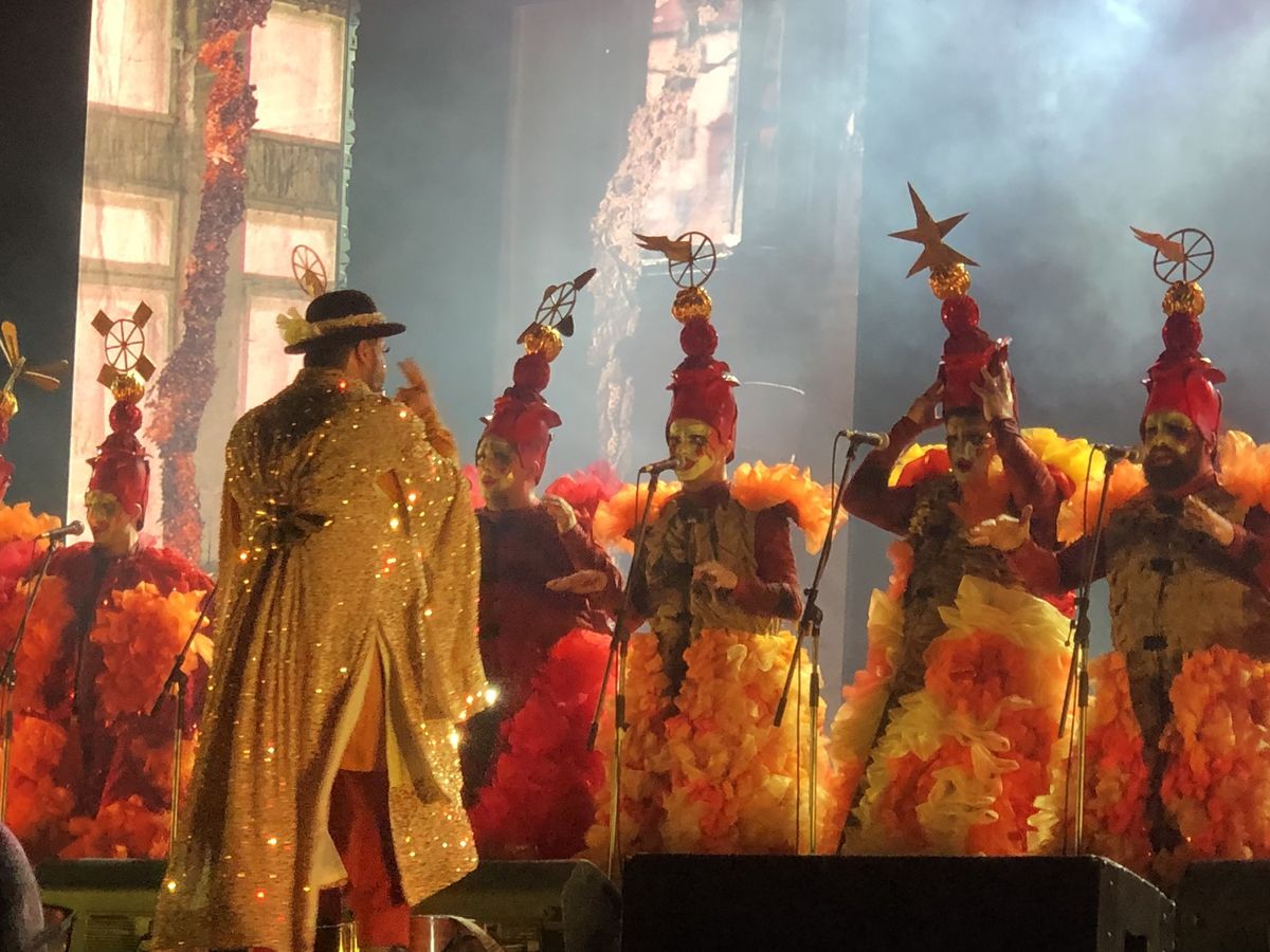 Carnaval 2023: murga La Trasnochada en la etapa 6 del Concurso Oficial cumplida en la noche de ayer.