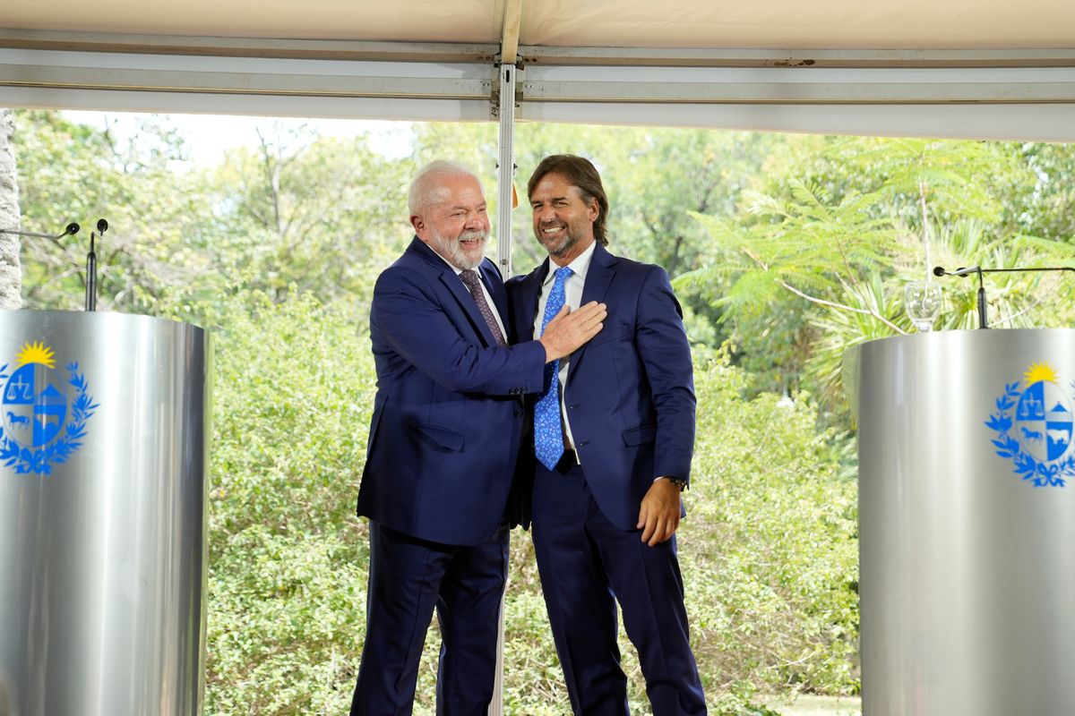 Lula visitó Uruguay la semana pasada.