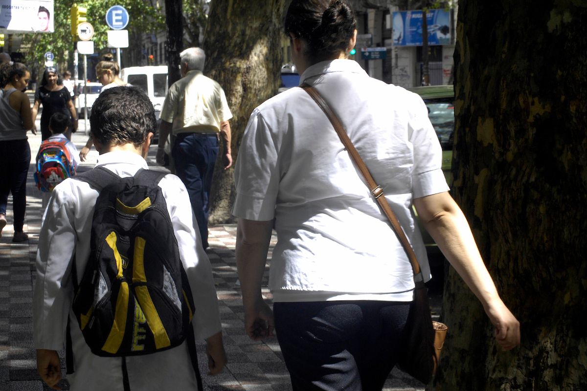 Hay paro este jueves en las escuelas de Montevideo.