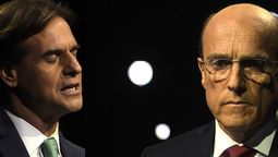 altText(Lacalle Pou mostró la hilacha y se puso violento en un corte del debate)}