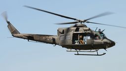 Un helicóptero similar al de la foto se precipitó en San Juan.