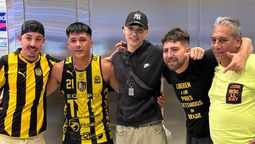 altText(Volvieron tres hinchas de Peñarol que estaban detenidos en Brasil)}