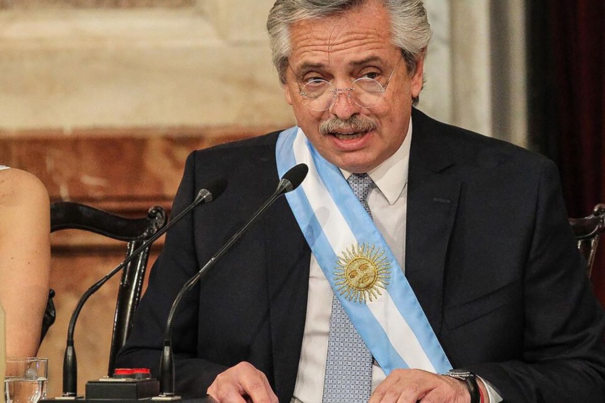 Presidente Alberto Fernández.