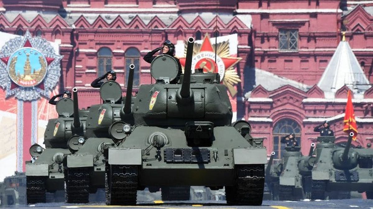 Con enorme desfile militar Rusia celebró victoria sobre el nazismo