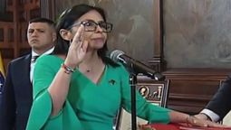 altText(A dos días del secuestro de Maduro, Delcy Rodríguez asumió la presidencia de Venezuela)}