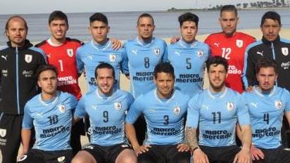 Fútbol Playa  Uruguay jugará dos amistosos ante China el 30/11 y