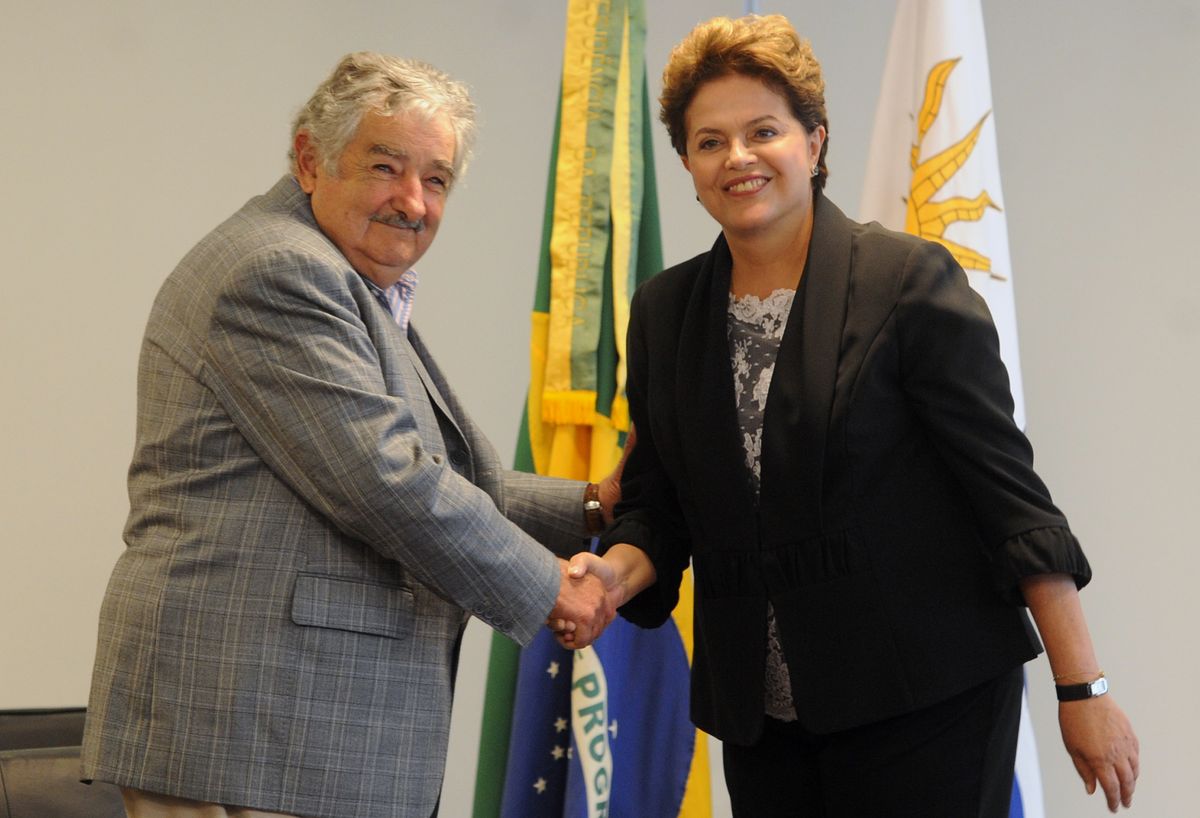 Mujica y Dilma hablaron sobre las elecciones en Brasil