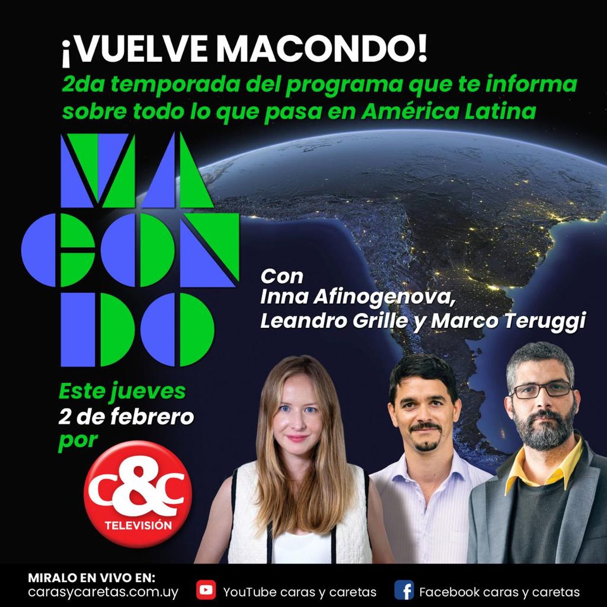 Este jueves vuelve Macondo, una mirada latinoamericana