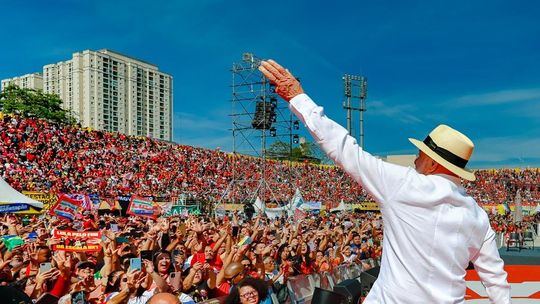 Donde todo comenzó: Lula lanzó su campaña.