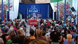 altText(Realizaron en el Pit-Cnt lanzamiento de la flotilla humanitaria hacia Gaza)}