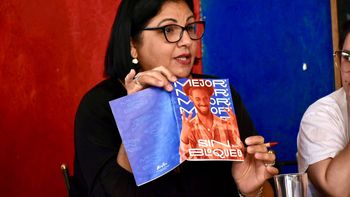 Noemí Rabaza tejiendo amistad entre los pueblos y Cuba.