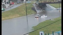 altText(Barrios y calles de Maldonado inundados por la lluvia)}