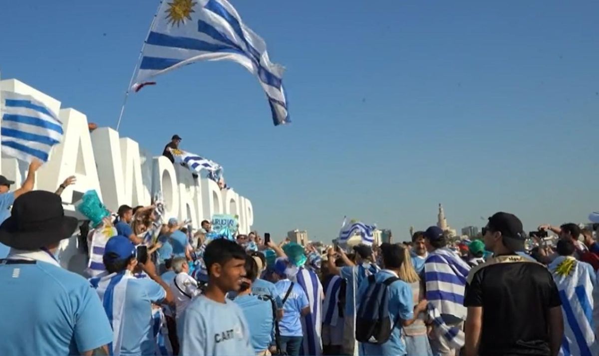 Así viven los uruguayos la previa de Uruguay Portugal