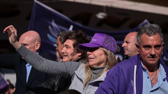 Karina Milei en la cuerda floja.