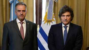Los presidentes de Uruguay, Yamandú Orsi, y Argentina, Javier Milei, participaron de la cumbre del Mercosur.